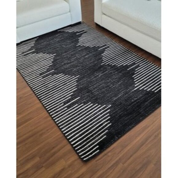New Bohemian Stripe Stain Resistant High Traffic Living Room Kitchen Bedroom